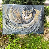 Волшебная сова (3), художник Юлия Киселева