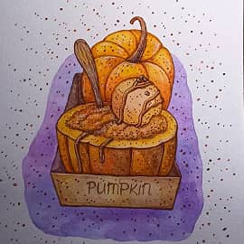 Тыквенный десерт