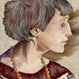 Портрет Анны Ахматовой