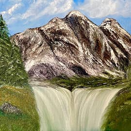 "Оставив брызги лет на иглах елей..."