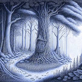 Сказочный пейзаж 8