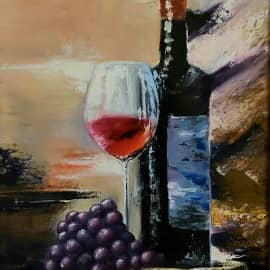 Натюрморт с красным