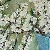 Алыча-цветок тысячекратный (1), художник Елена Наумова