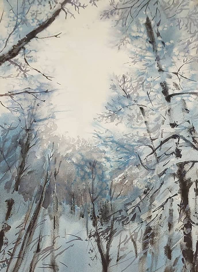 Зима в Филевском парке