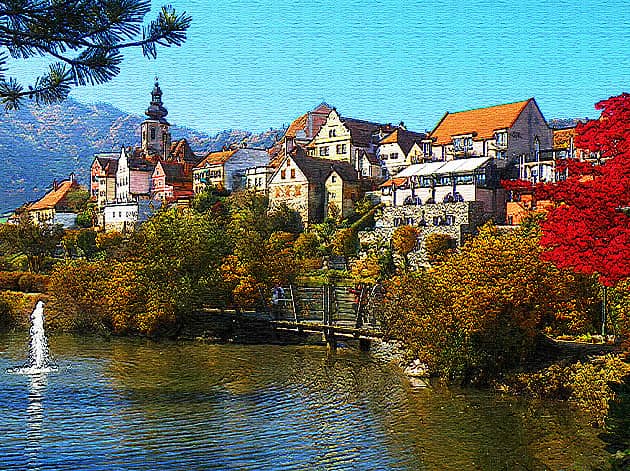 Маленький австрийский городок