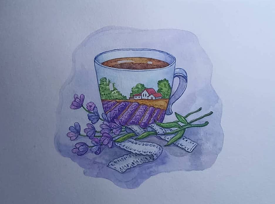 Лавандовый чай