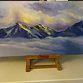 Над облаками (1), художник Tatiana