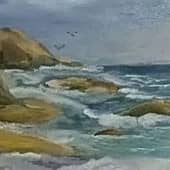 Неспокойное море