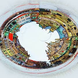 Взгляд на город.