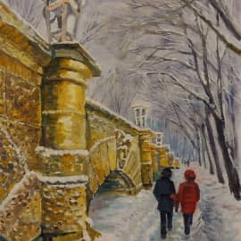 В зимнем парке