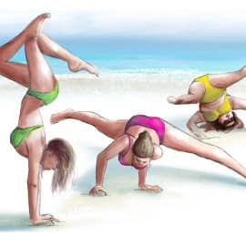 Йогини.Не случившаяся асана.