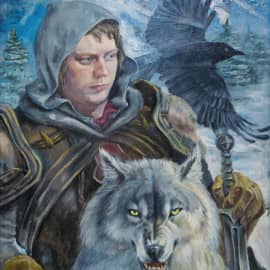 Романтический портрет сына