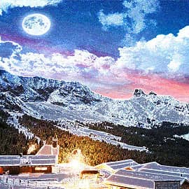 Лунный вечер.