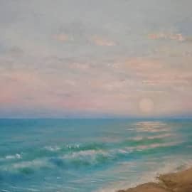 Солнце садится