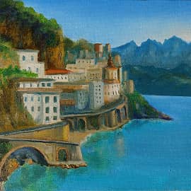 Атрани, старый итальянский городок