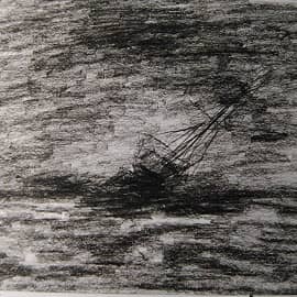 Бушующее море