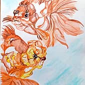 Акварельный аквариум ФенШуй