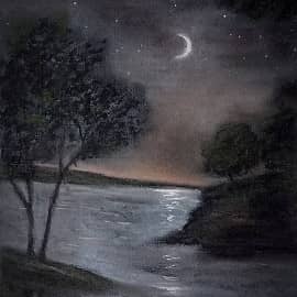 Ночью лунной