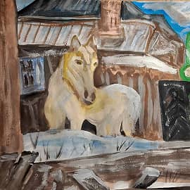 На задворках