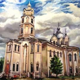 Железный гусь,храм