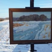 Ледяные дороги (1), художник Валерий Федоров