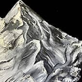Горы Тянь-шань, художник Кристина Кристовских