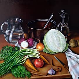 Скоро будет борщ  Borsch Will Soon Be Ready