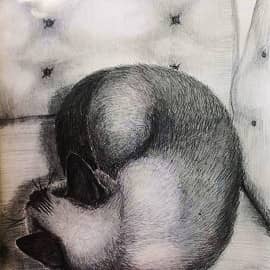 Симона отдыхает