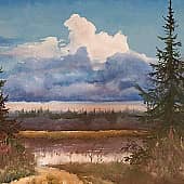 Вечернее облако