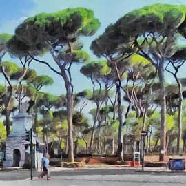 Рим. Вилла Боргезе.