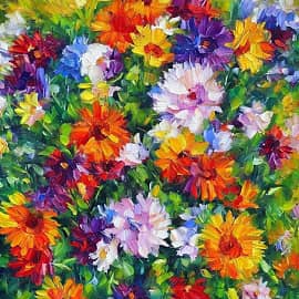 Из серии работ "Садовые цветы"