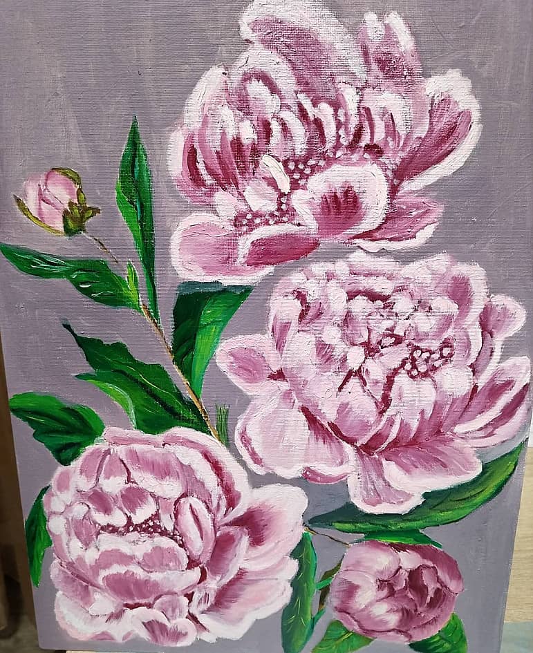 Душистые пионы.