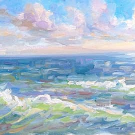 Солнце над морем. Пленэр ZhNataly