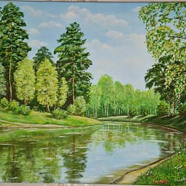 Лесной пейзаж