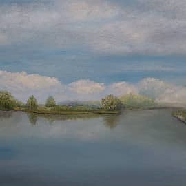 Река Оскол (село Чернянка)