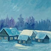 Один из зимних дней.