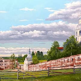 У стен монастыря. (4)