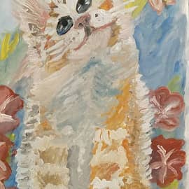 "Котенок с бабочкой"