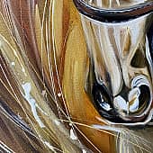 Белая лошадь (4), художник Чернова Ольга