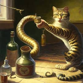 Первый сон котозмея