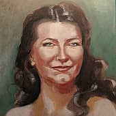 Женский портрет, этюд