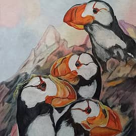 Мальчики-морские попугайчики