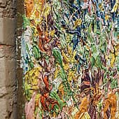 Картина Любовь и возрождение Абстрактные цветы живопись Екатерина Лебедева художник (7), художник Екатерина Лебедева