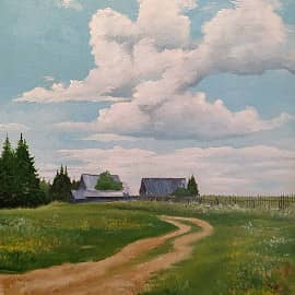 Июль в деревне Бояркерос