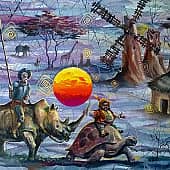 " Жаркое солнце Африки" (новые приключения Дон Кихота)