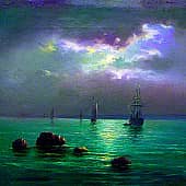 Лунная ночь.