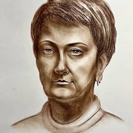 Портрет натурщицы 12.