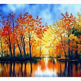 Картина "Октябрь 2024"