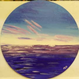 Сиреневый закат