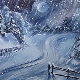 Зимний вечер